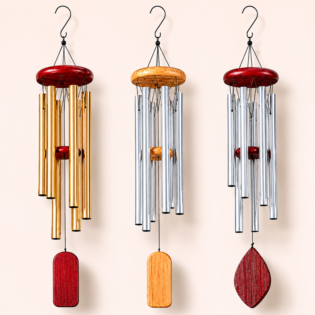 Outdoor Metal Wind Chime for Patio and Garden