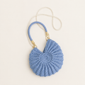 Woven Shell Crossbody Bag for Summer Getaways