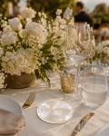 Personalized Mother of Pearl Place Card for Wedding Reception