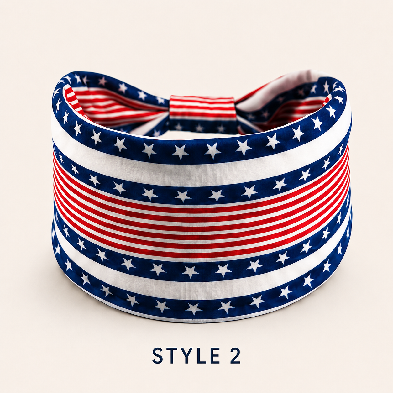 Patriotic Bow Headband for Women and Girls