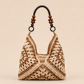 Boho Crochet Hobo Bag for Beach Days and Summer Outfits