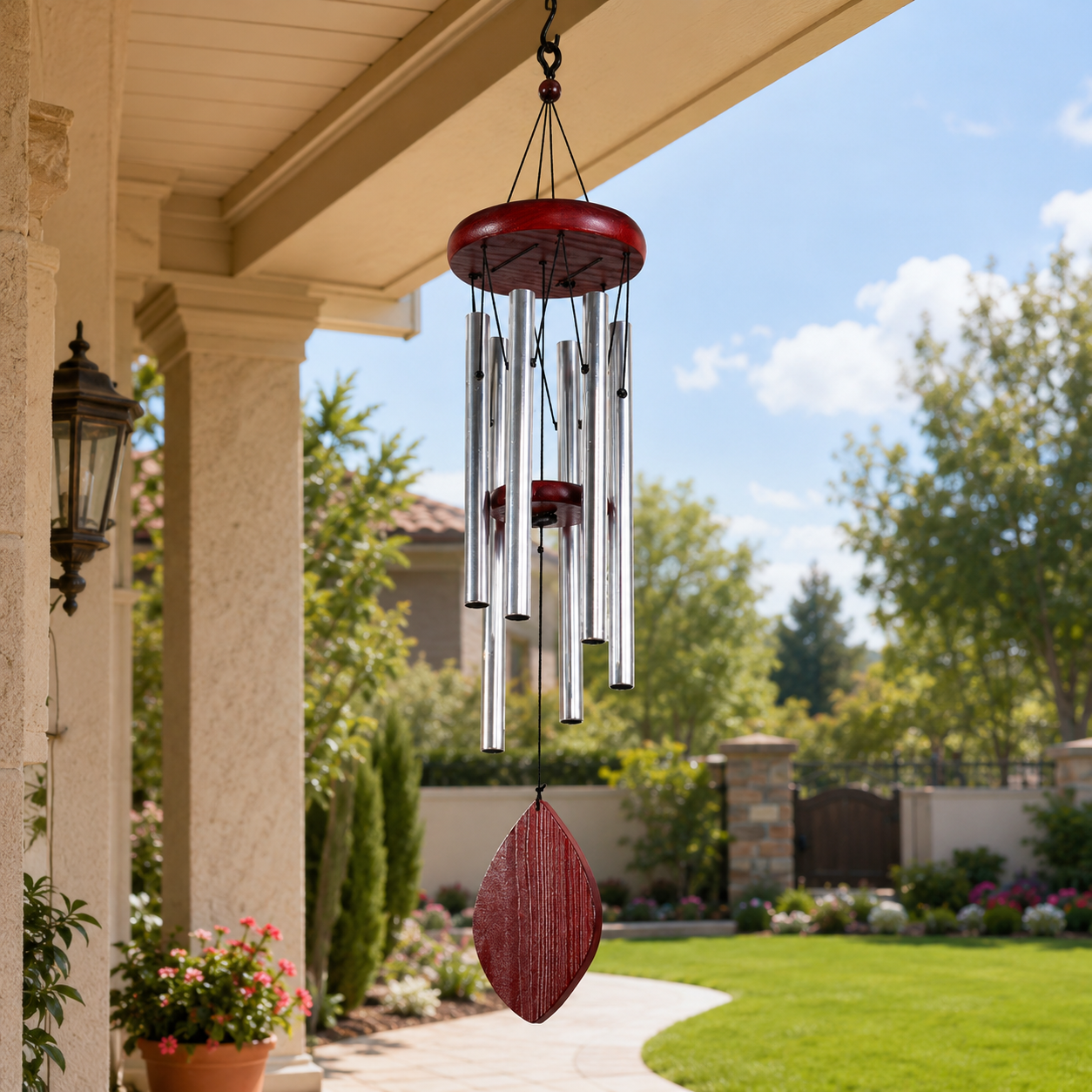 Outdoor Metal Wind Chime for Patio and Garden