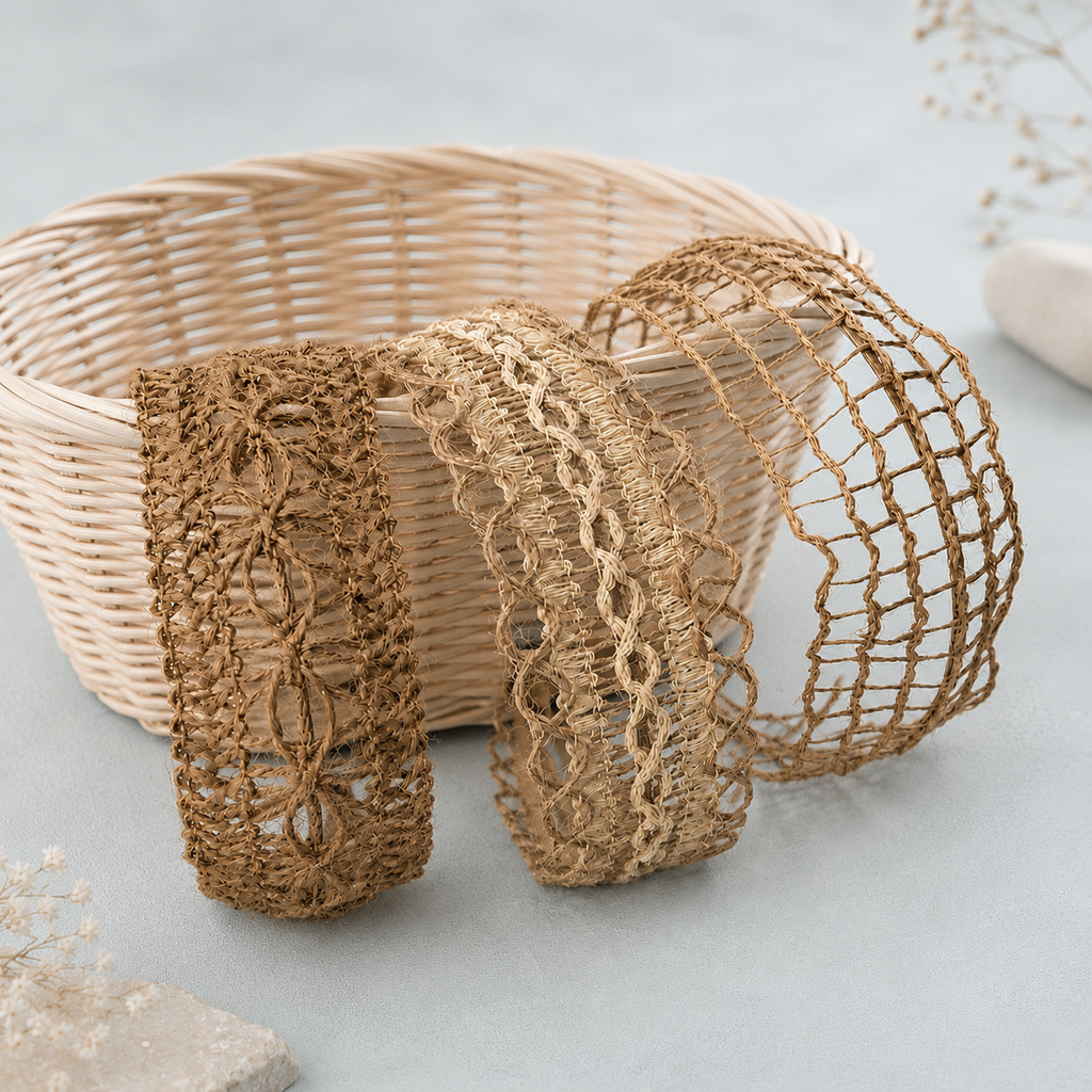 Handwoven Raffia Headband for Boho Summer Hair Styling