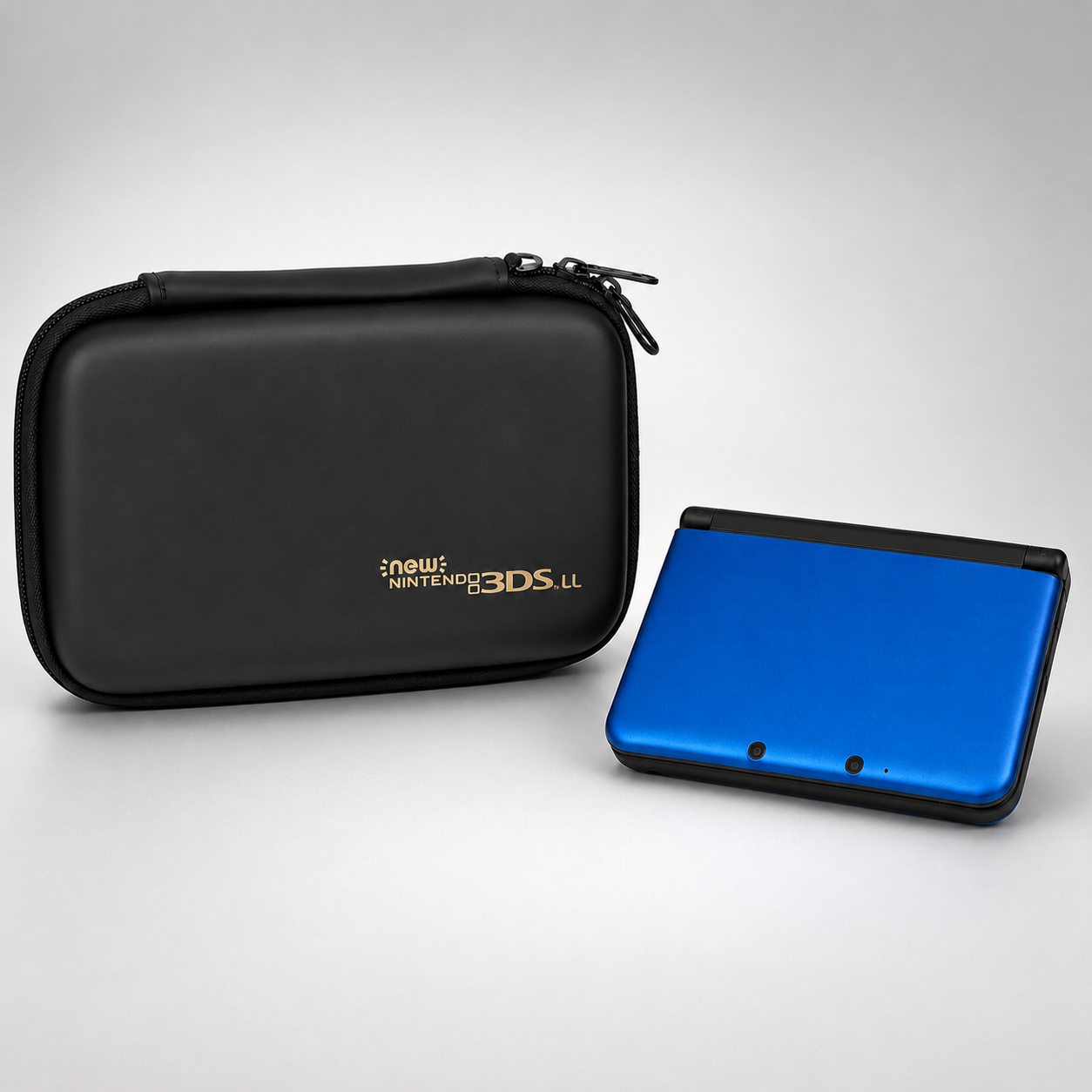 New 3DS LL XL Hard Carrying Case with Velvet Lining