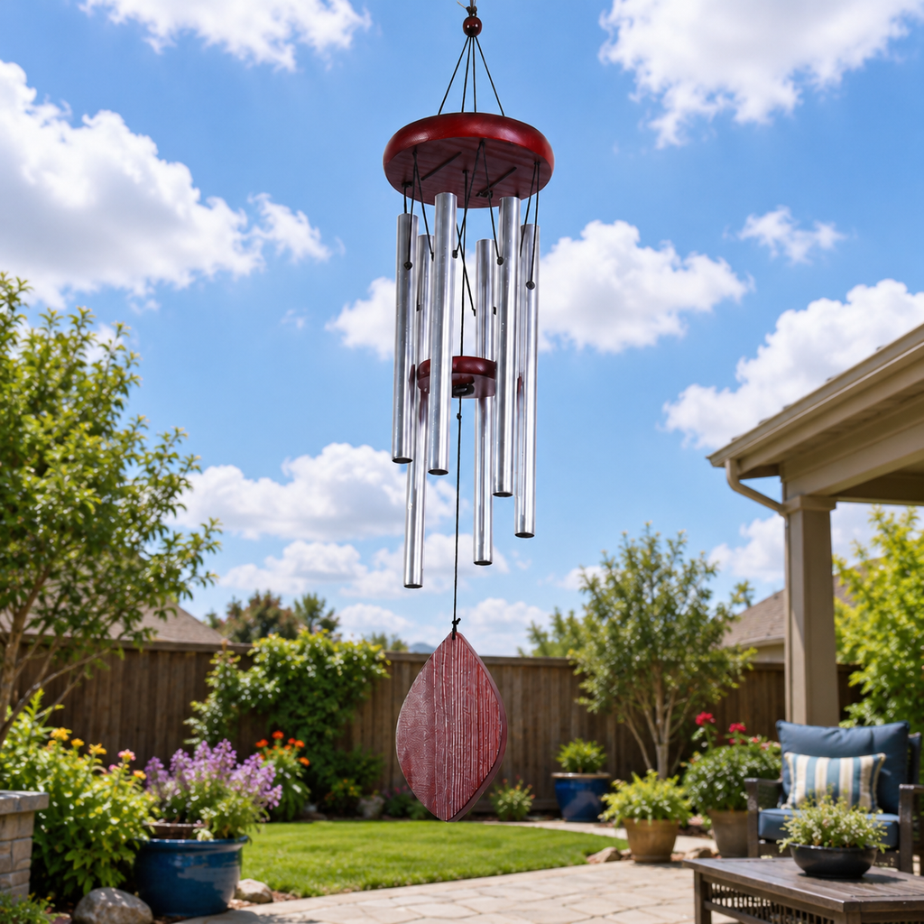 Outdoor Metal Wind Chime for Patio and Garden