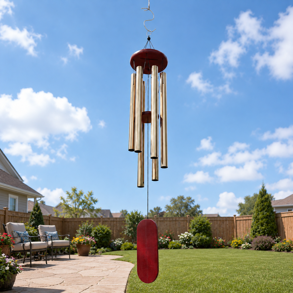 Outdoor Metal Wind Chime for Patio and Garden
