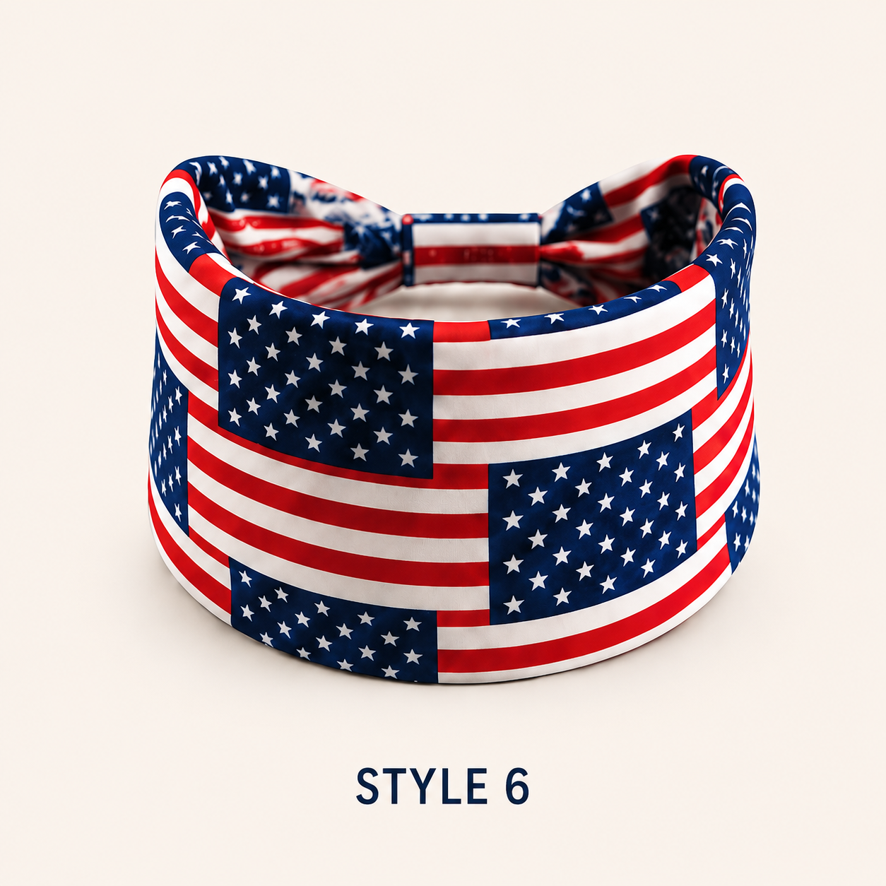 Patriotic Bow Headband for Women and Girls