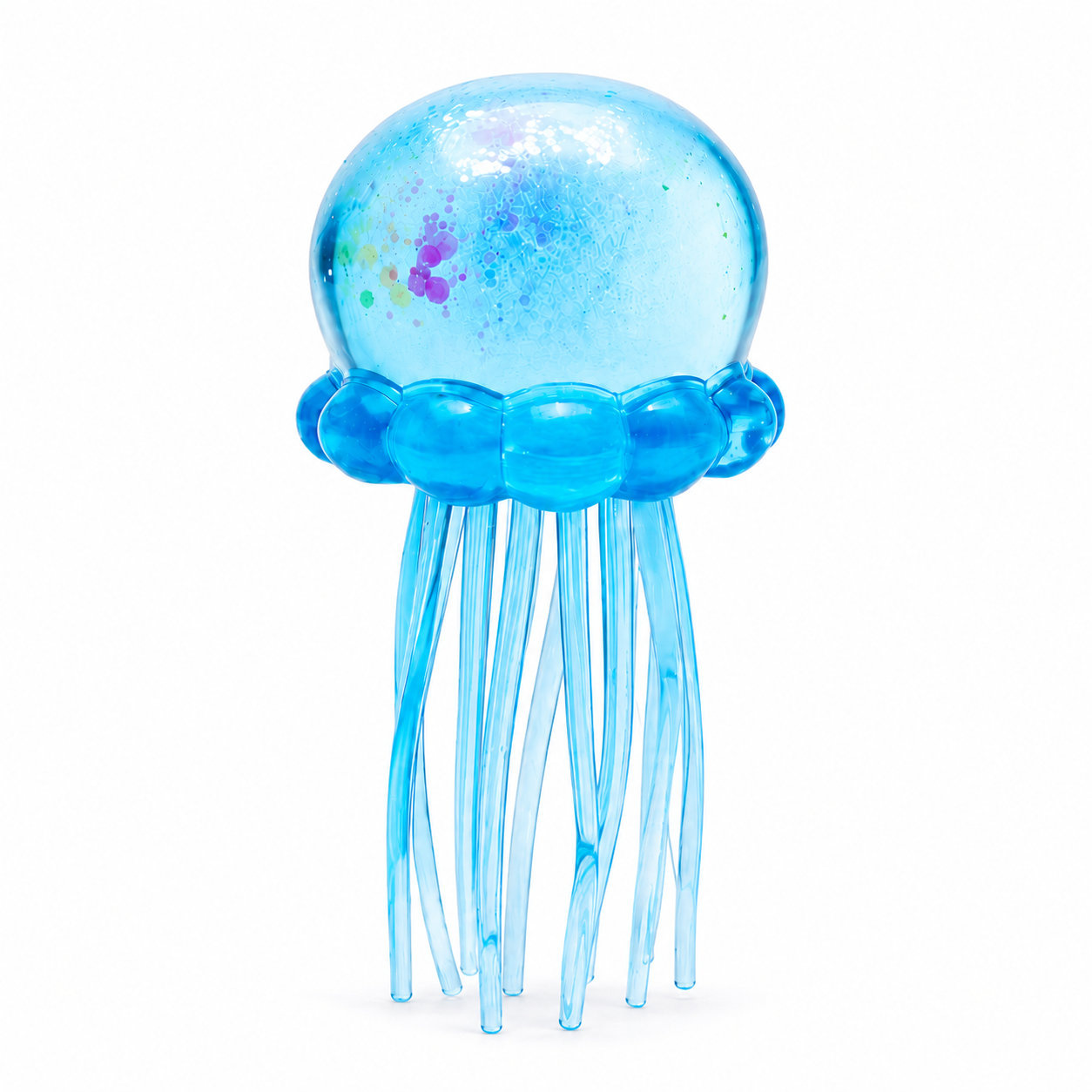Glitter Jellyfish Squishy Toy for Sensory Play