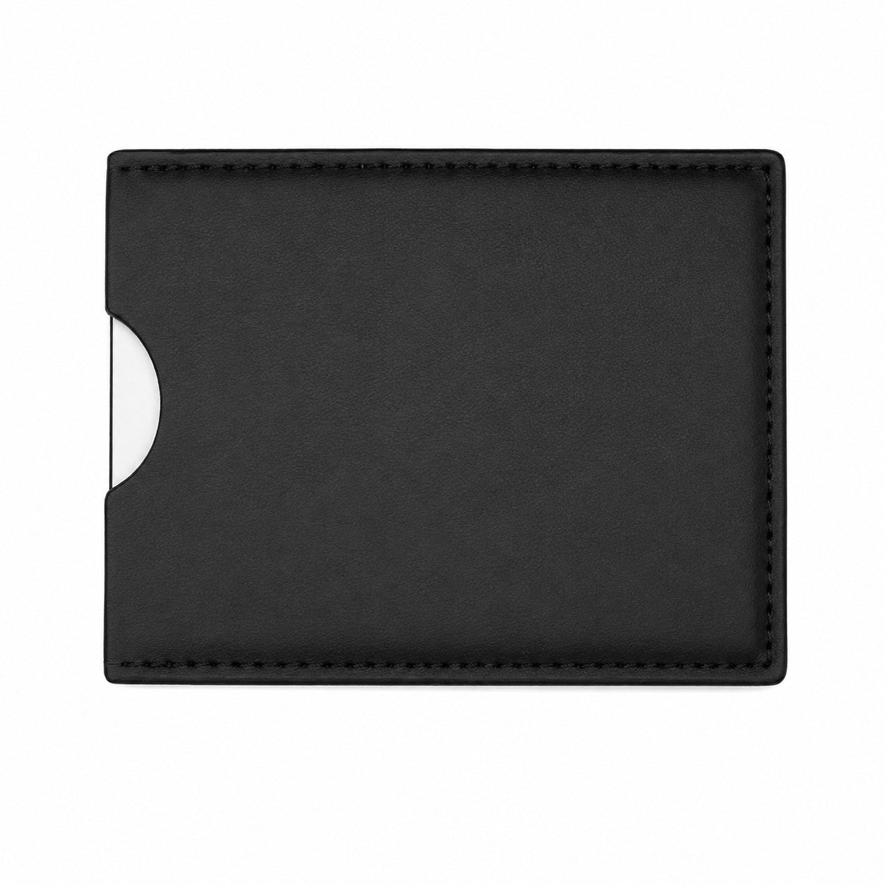 Dark Hero Slim Black Card Holder Wallet