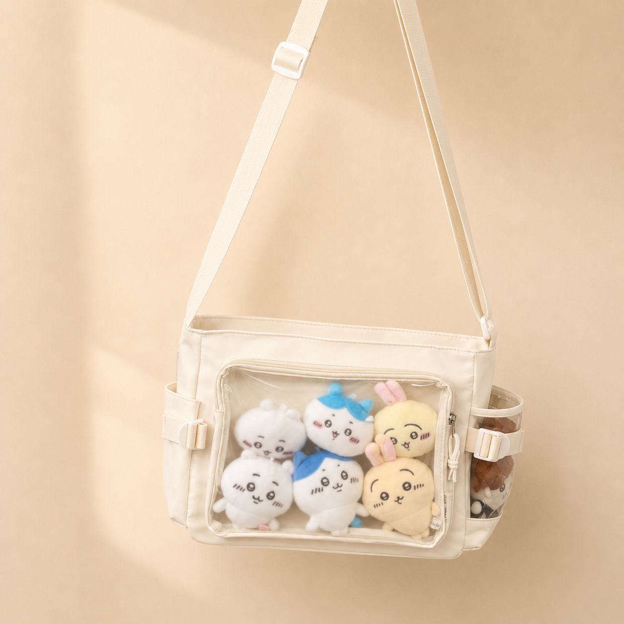 Kawaii Ita Crossbody Bag with Clear Display Window